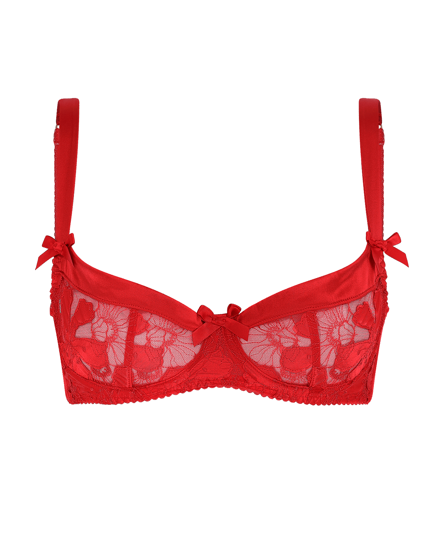 Ettah Plunge Balconette Bra in Red | By Agent Provocateur New In