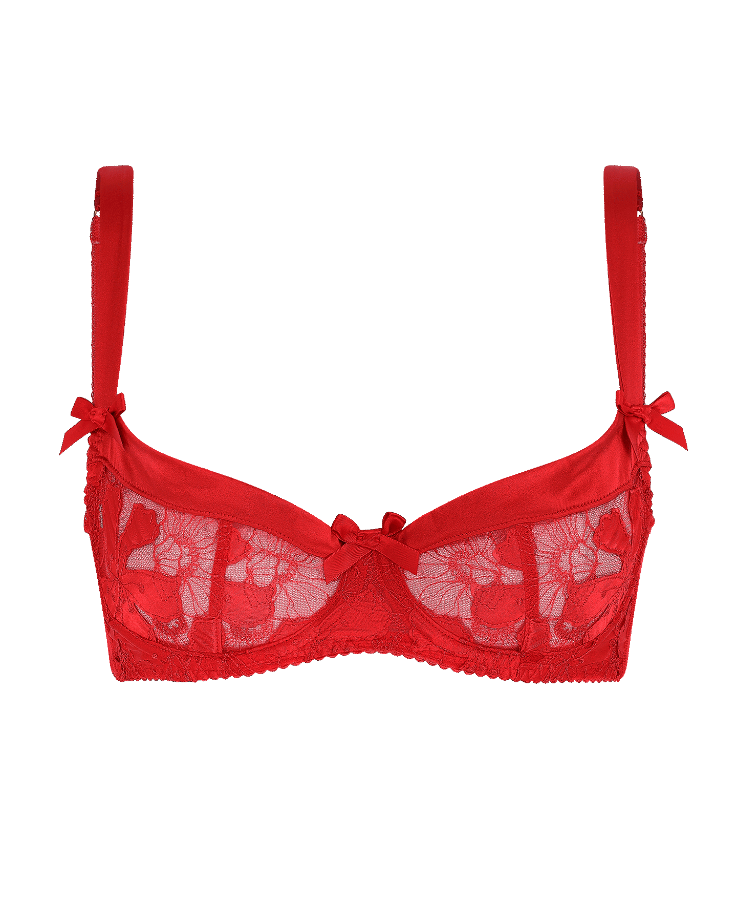 Ettah Plunge Bra in Red By Agent Provocateur Outlet