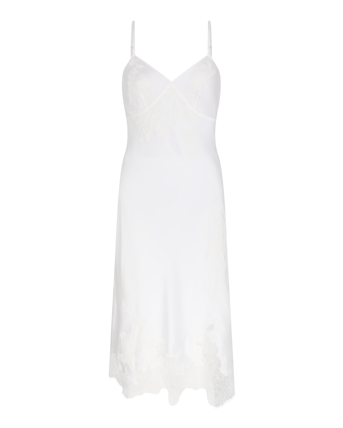 Christi Long Slip in White | By Agent Provocateur New In
