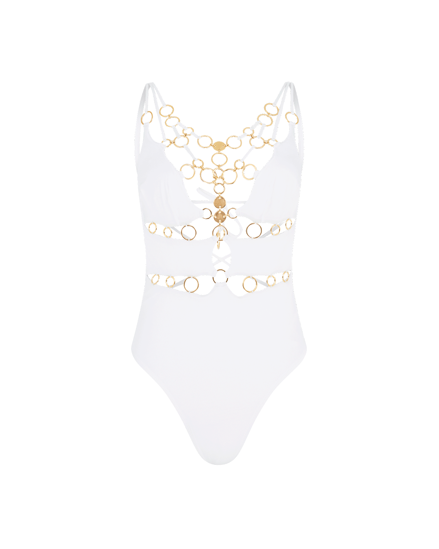 Davine Swimsuit in White | By Agent Provocateur All Swimwear