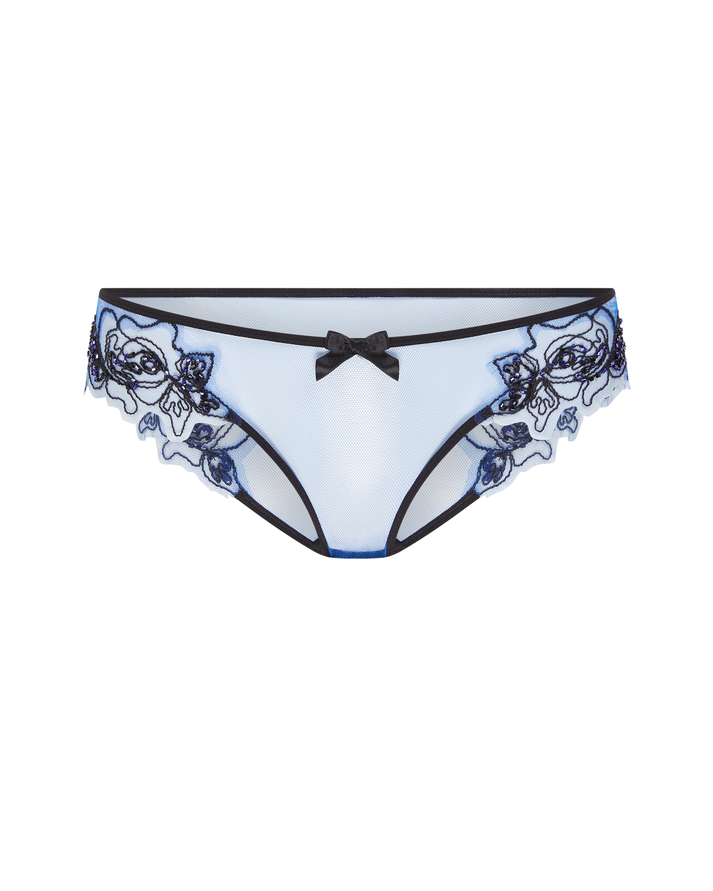 Lindie Full Brief in Navy/Black | By Agent Provocateur