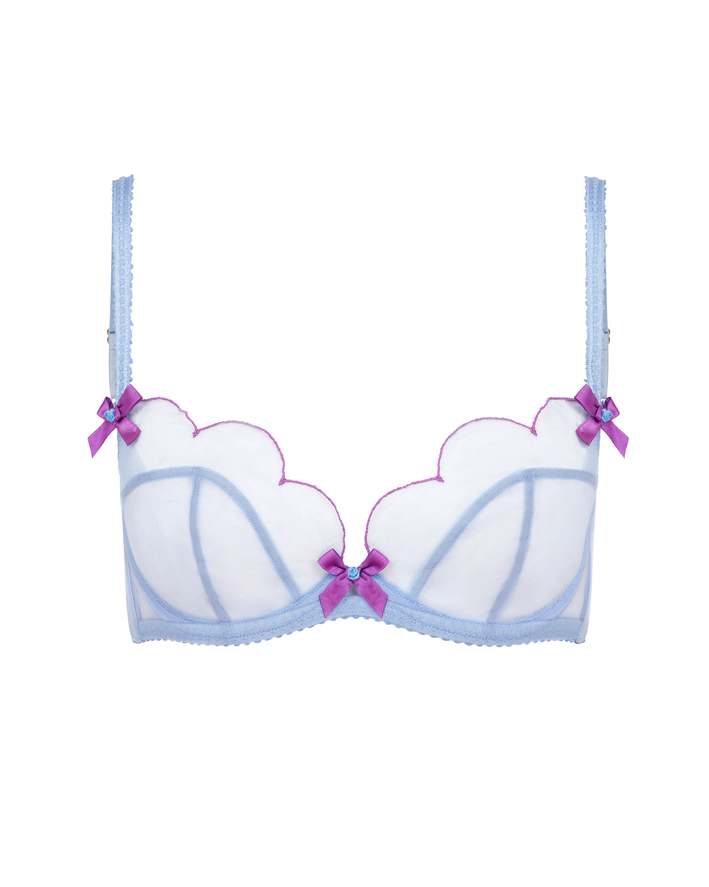 Lorna Bra in Blue/Amethyst | By Agent Provocateur