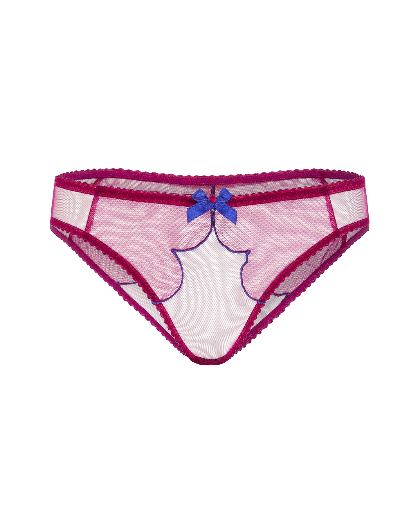 Lorna Full Brief in Dark Pink/Cobalt | By Agent Provocateur Lorna Full Brief in Dark Pink/Cobalt | By Agent Provocateur