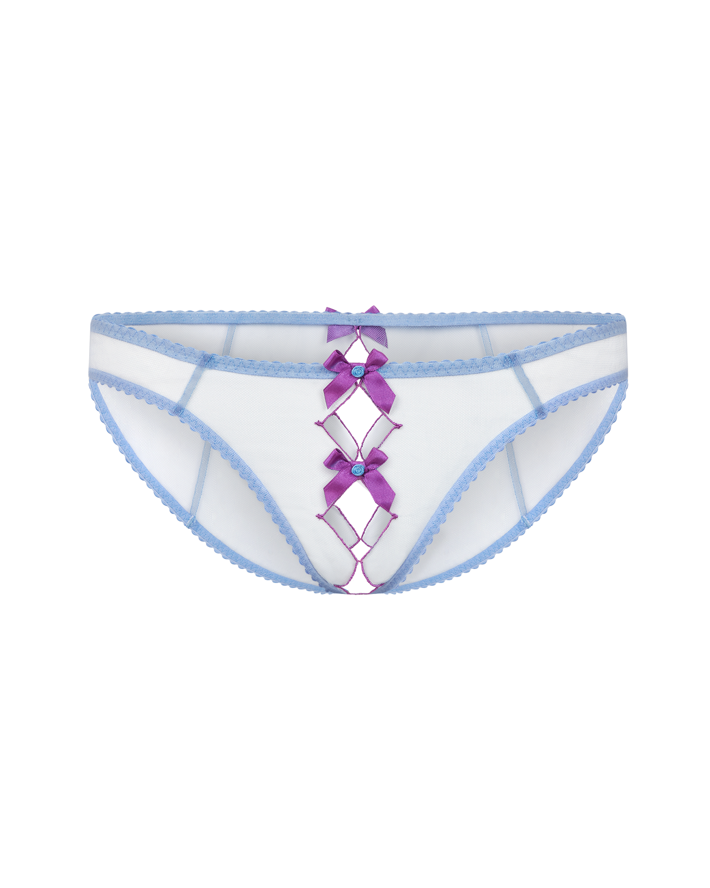 Lorna Ouvert in Blue/Amethyst | By Agent Provocateur
