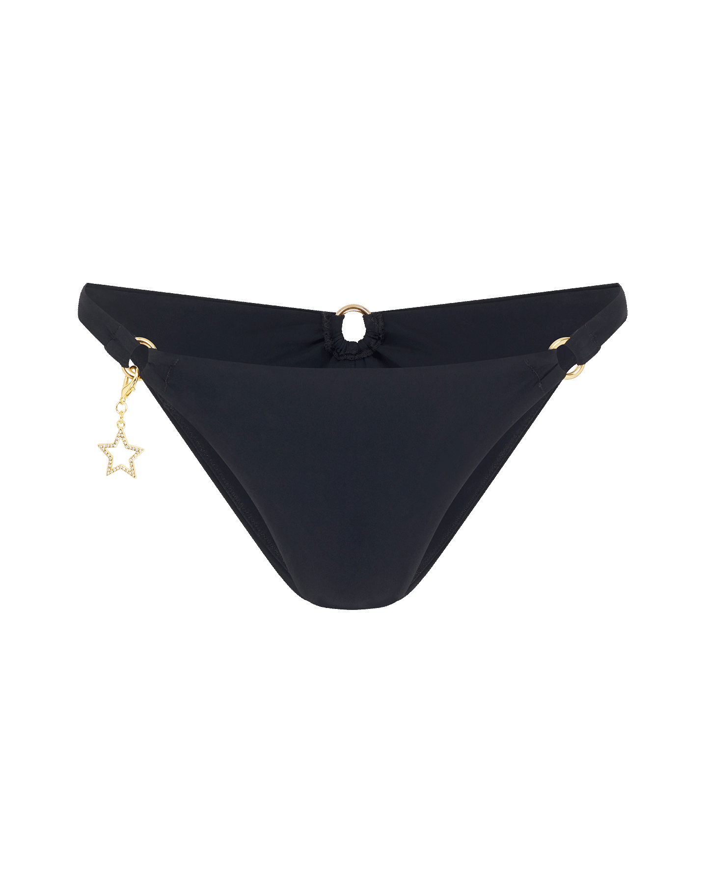 Malisa Bikini Brief in Black/Gold | By Agent Provocateur All Swimwear