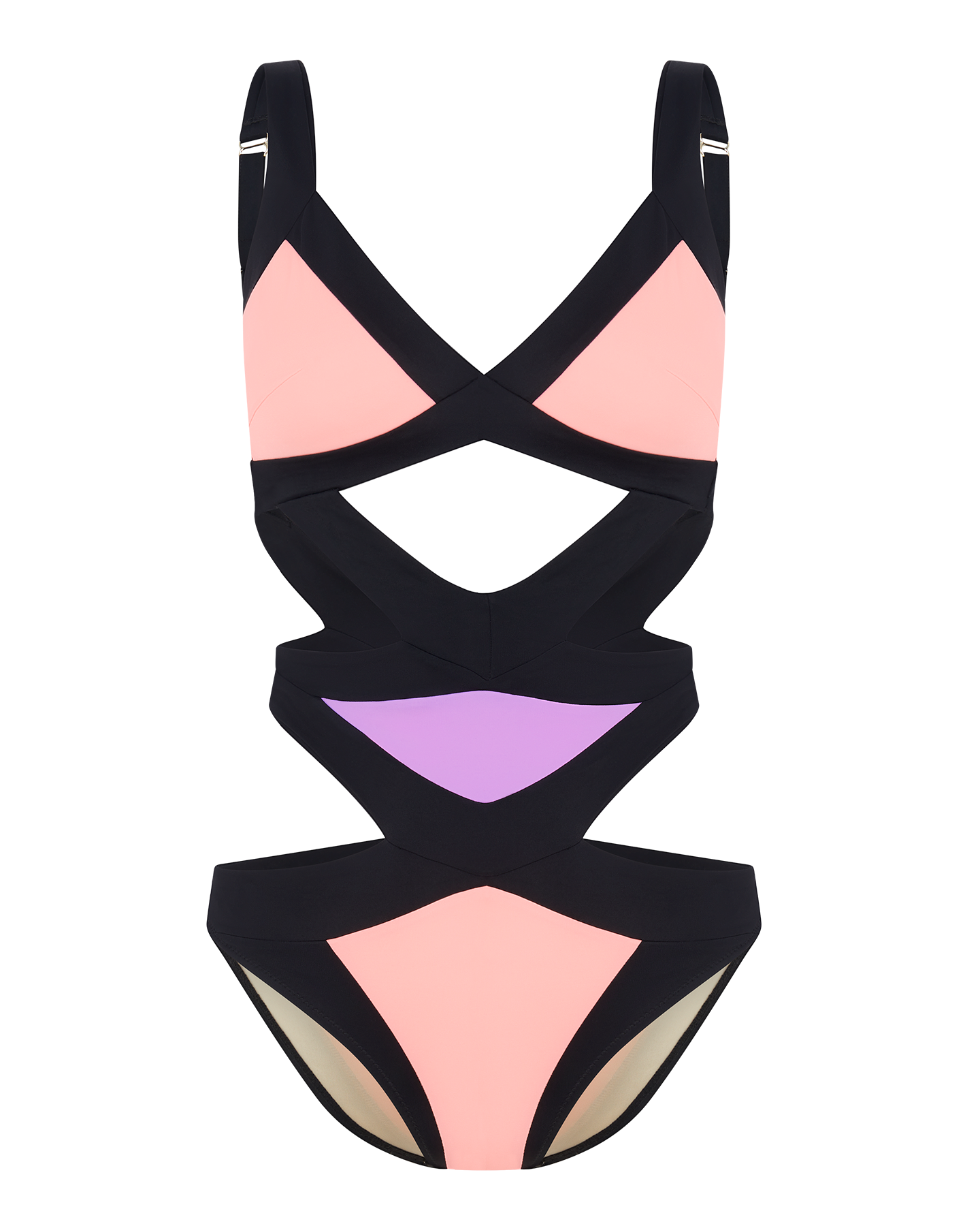 Mazzy Swimsuit in Black Multicolour | By Agent Provocateur Mazzy Swimsuit in Black Multicolour | By Agent Provocateur