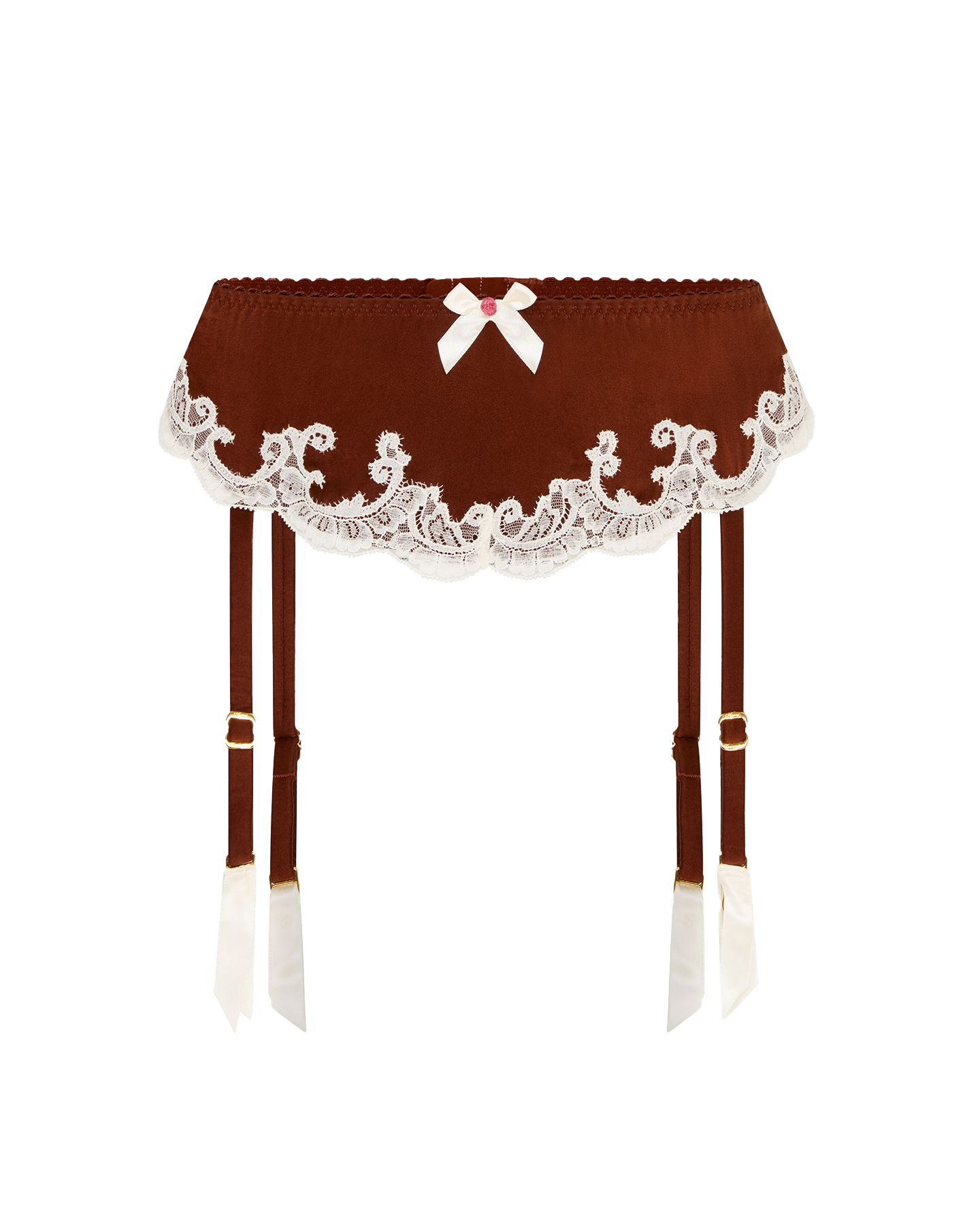 Molly Suspender in Brown | By Agent Provocateur