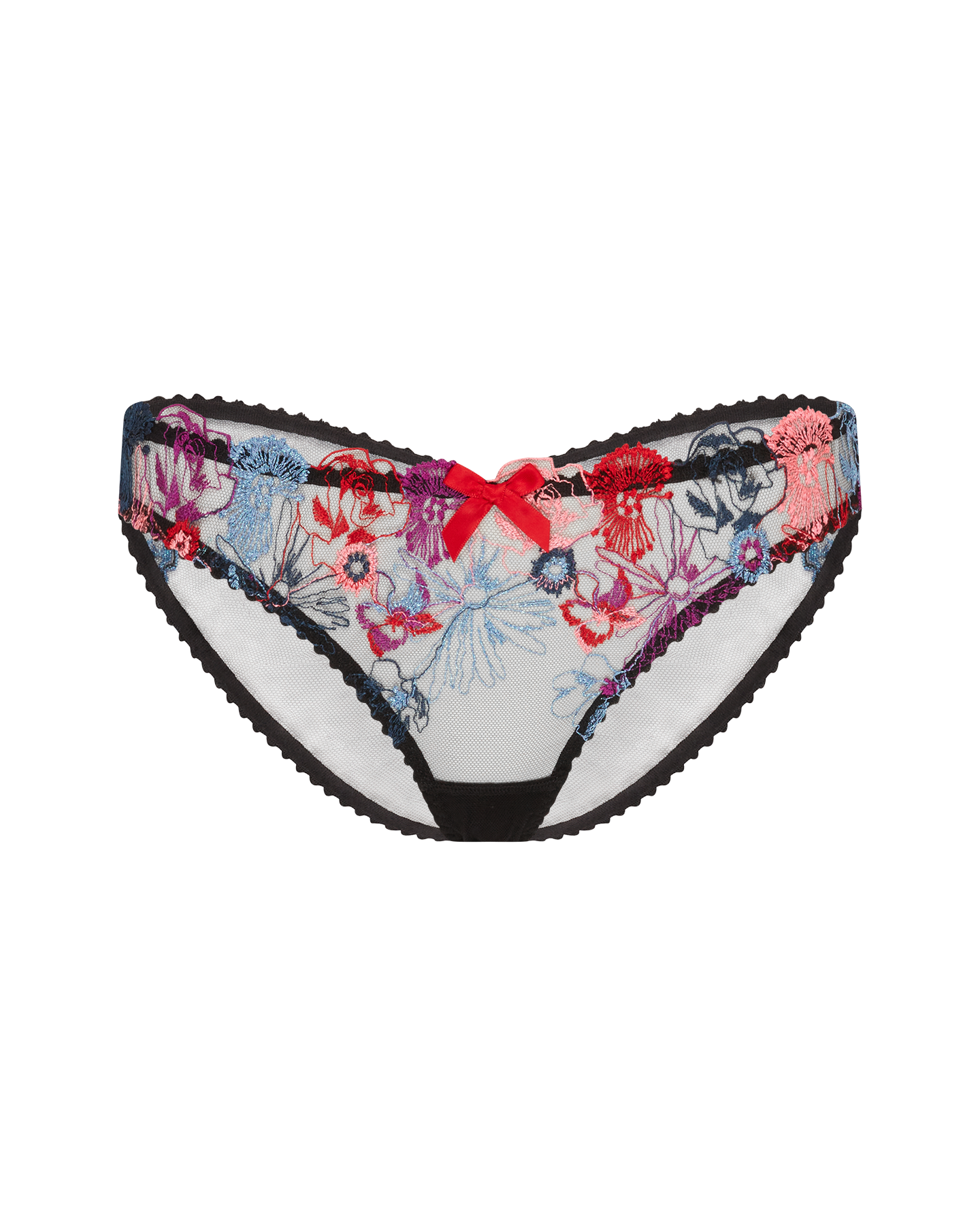 Zuri Full Brief in Black/Multi | By Agent Provocateur