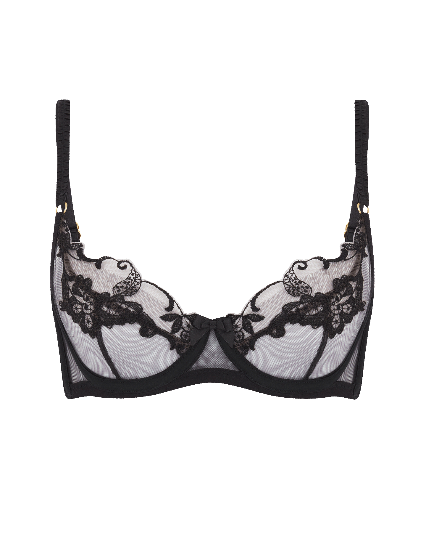 Mirabelle Full Cup Underwired Bra in Black | By Agent Provocateur