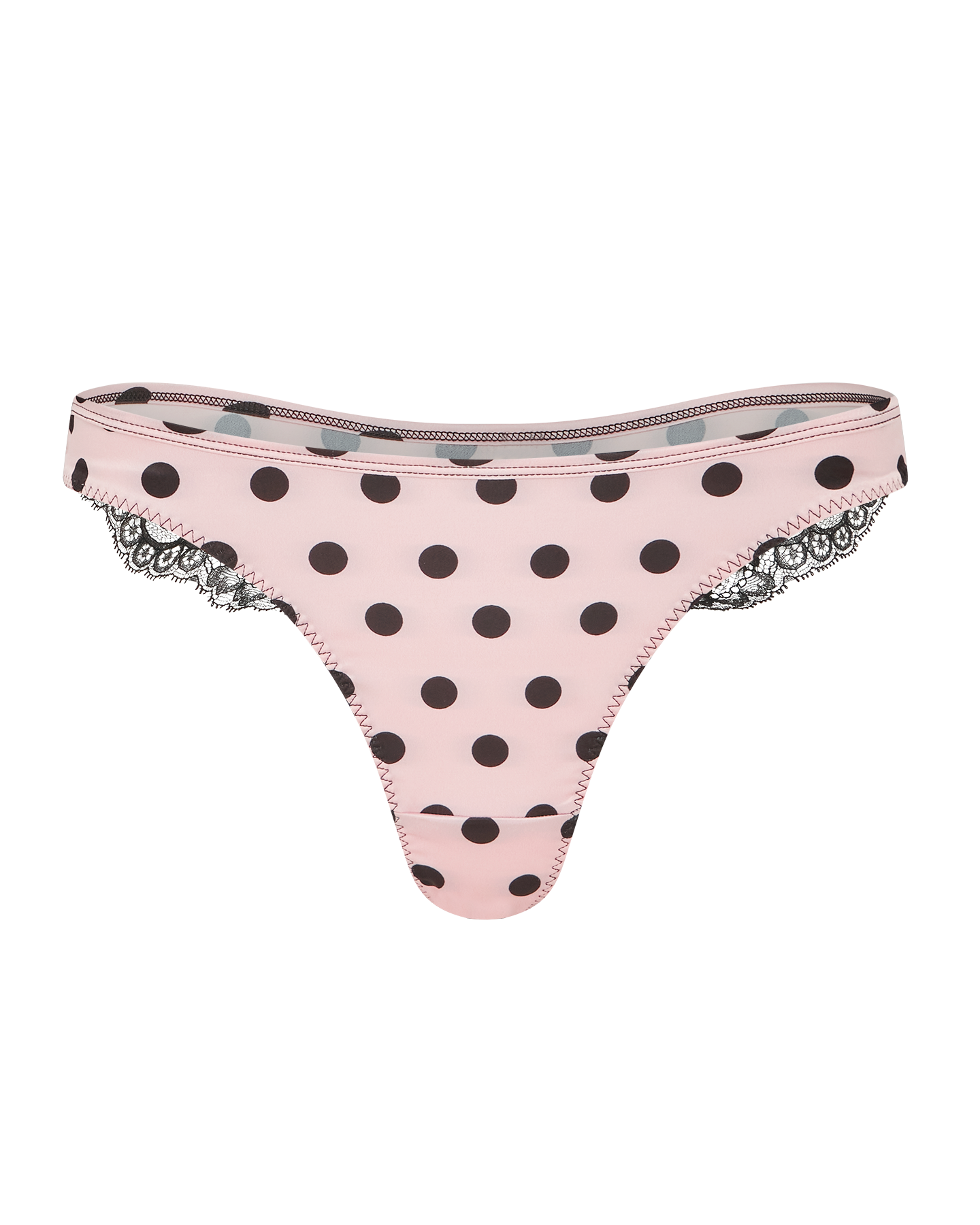 Rivere Brazilian Brief in Pink/Black | By Agent Provocateur