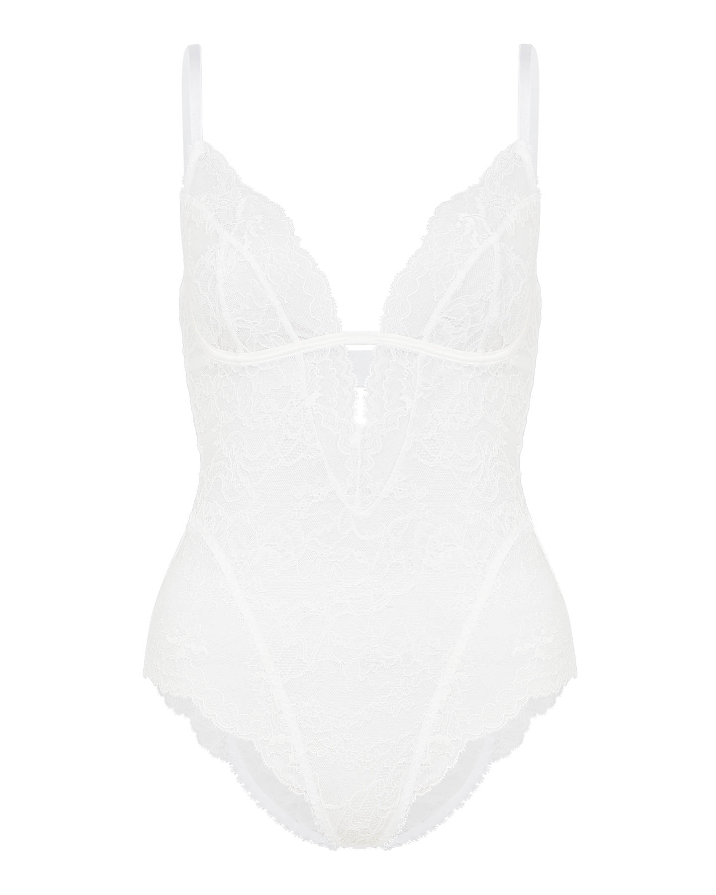 Arden Bodysuit in White | By Agent Provocateur