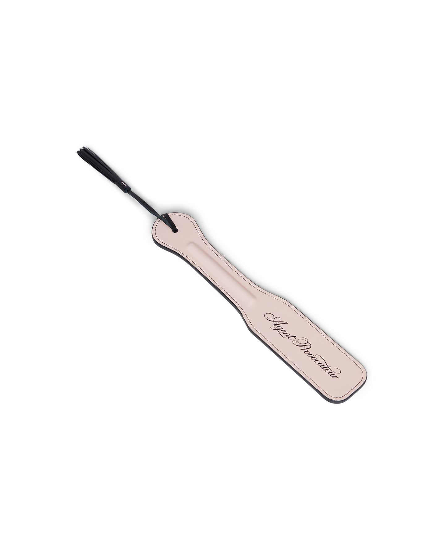 Agent Provocateur sexy, playful red/black  leather paddle embossed w/logo Accessories - Whips & Paddles | by Agent Provocateur main image 3