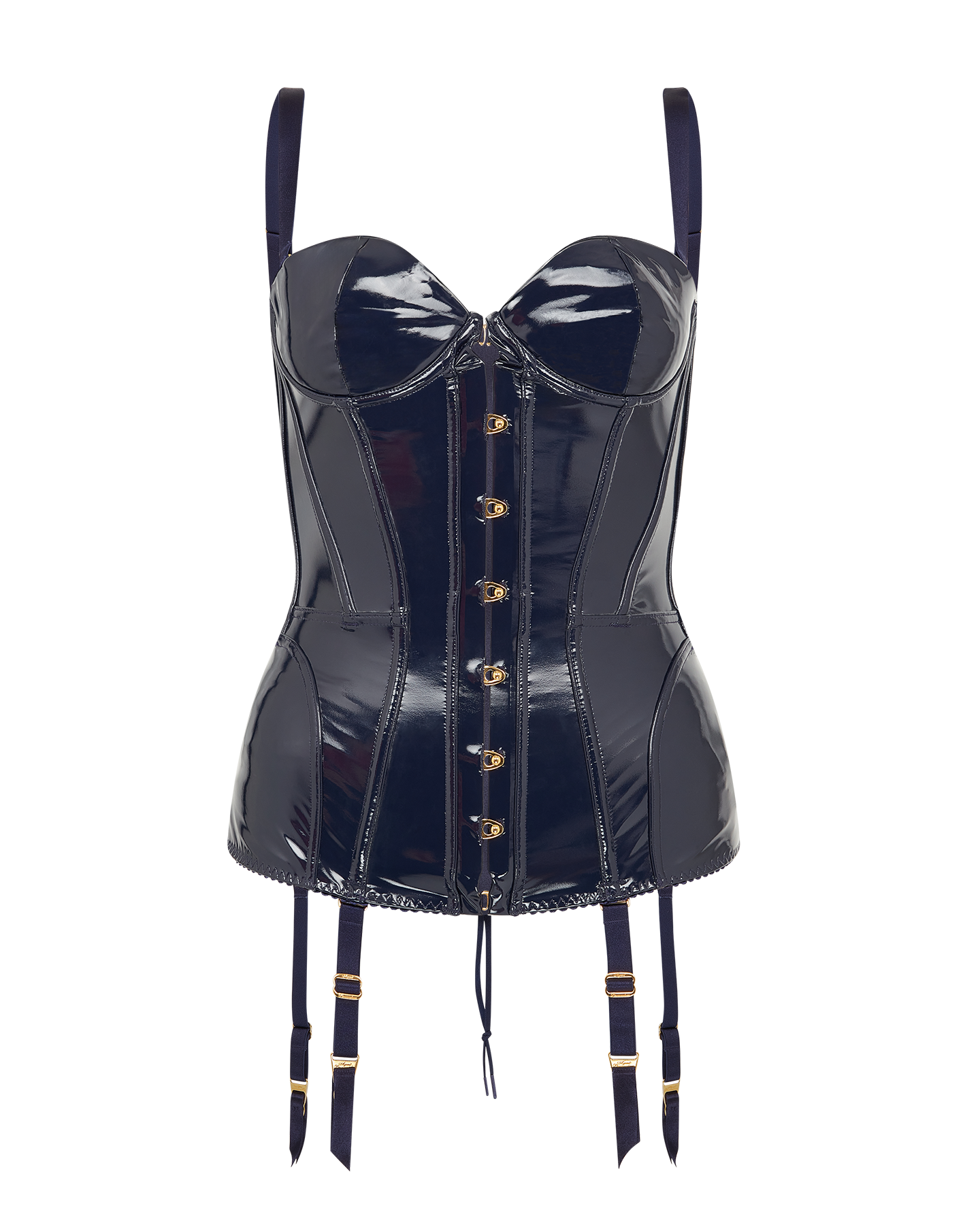 Azura Corset Top in Navy | By Agent Provocateur