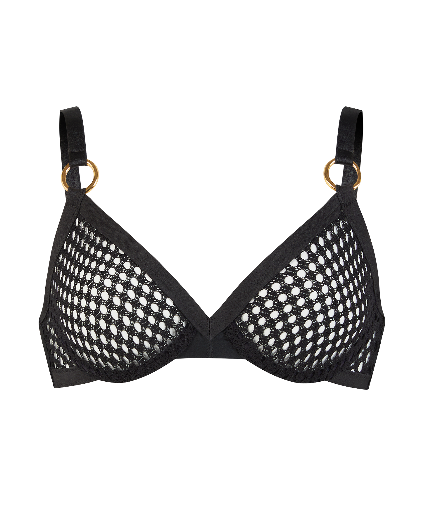 Bubbles Soft Cup Bra in Black | By Agent Provocateur