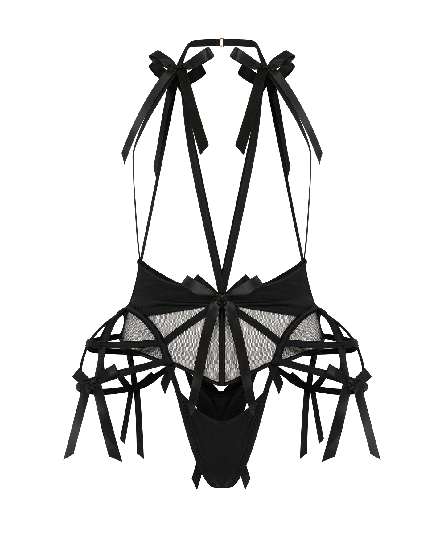 Tigsy Playsuit in Black | By Agent Provocateur