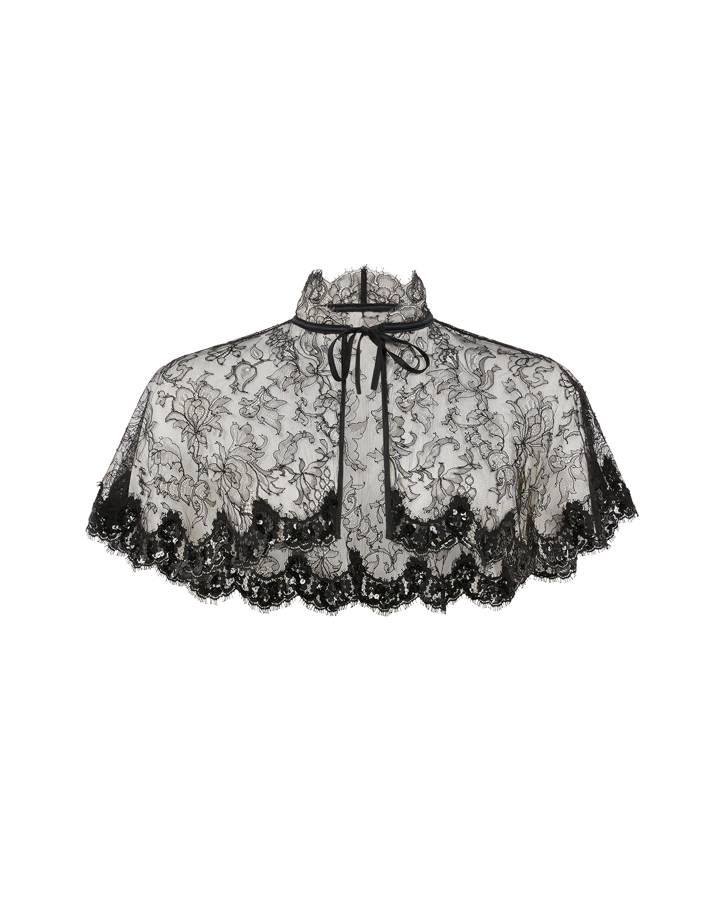 Vyxen Cape in Black | By Agent Provocateur