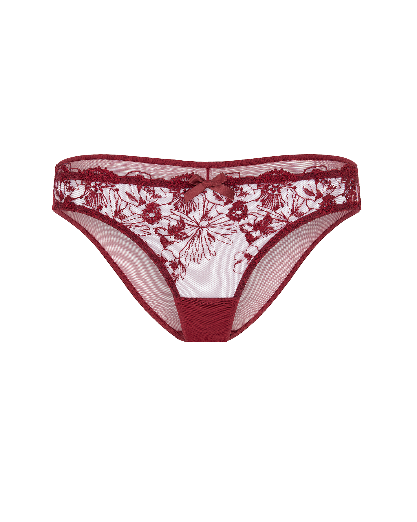 Jayce Full Brief in Burgundy | By Agent Provocateur