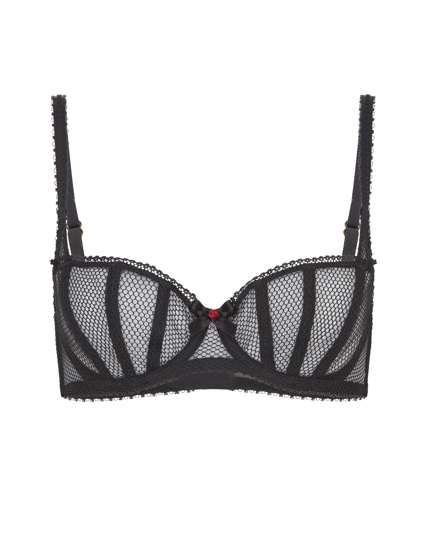 Raiven Underwired Bra in Black By Agent Provocateur All