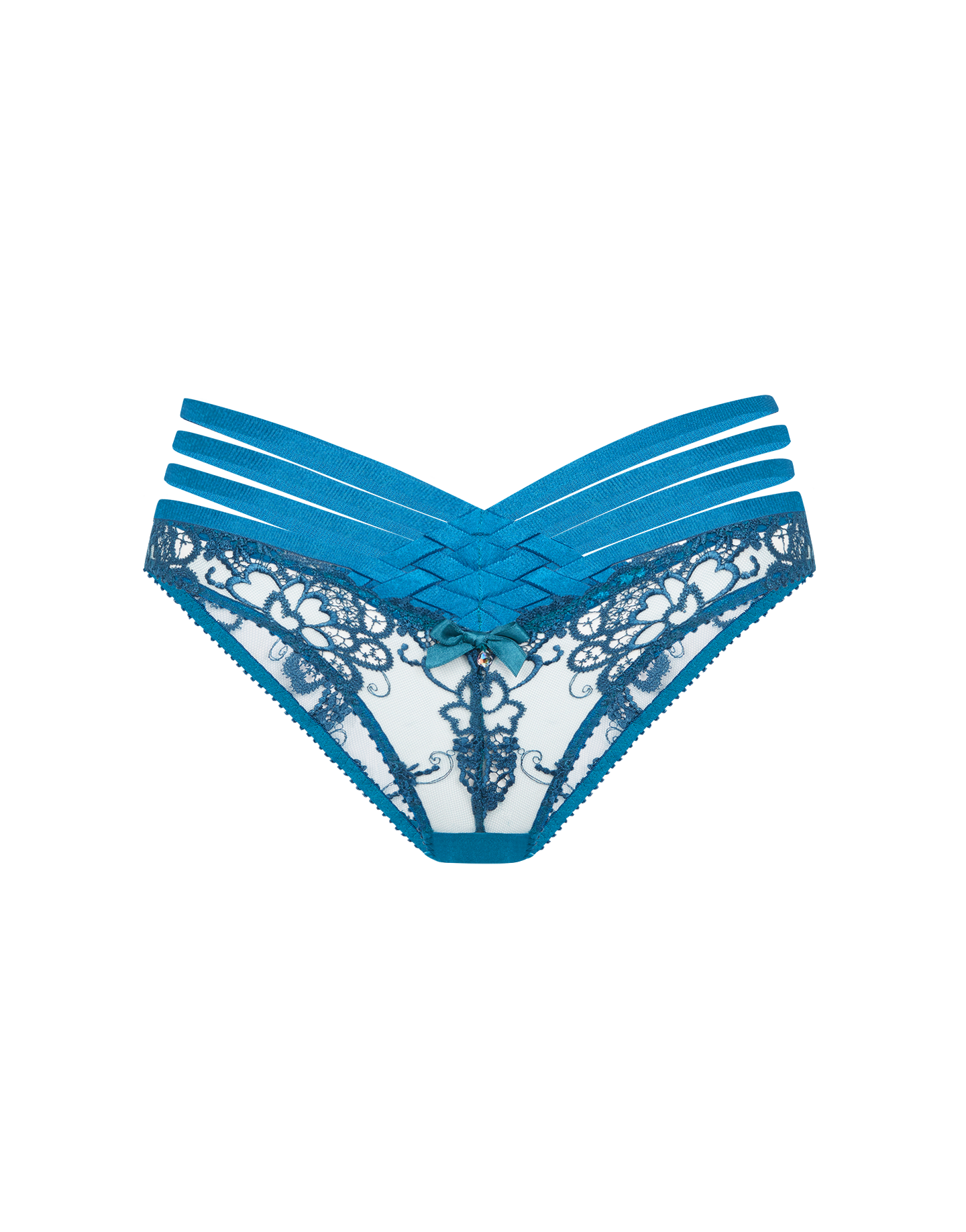 Ensemble Lingerie Agent Provocateur Dioni - Noir Et Or - Taille 34D/2 - Neuf Sans étiquettes
