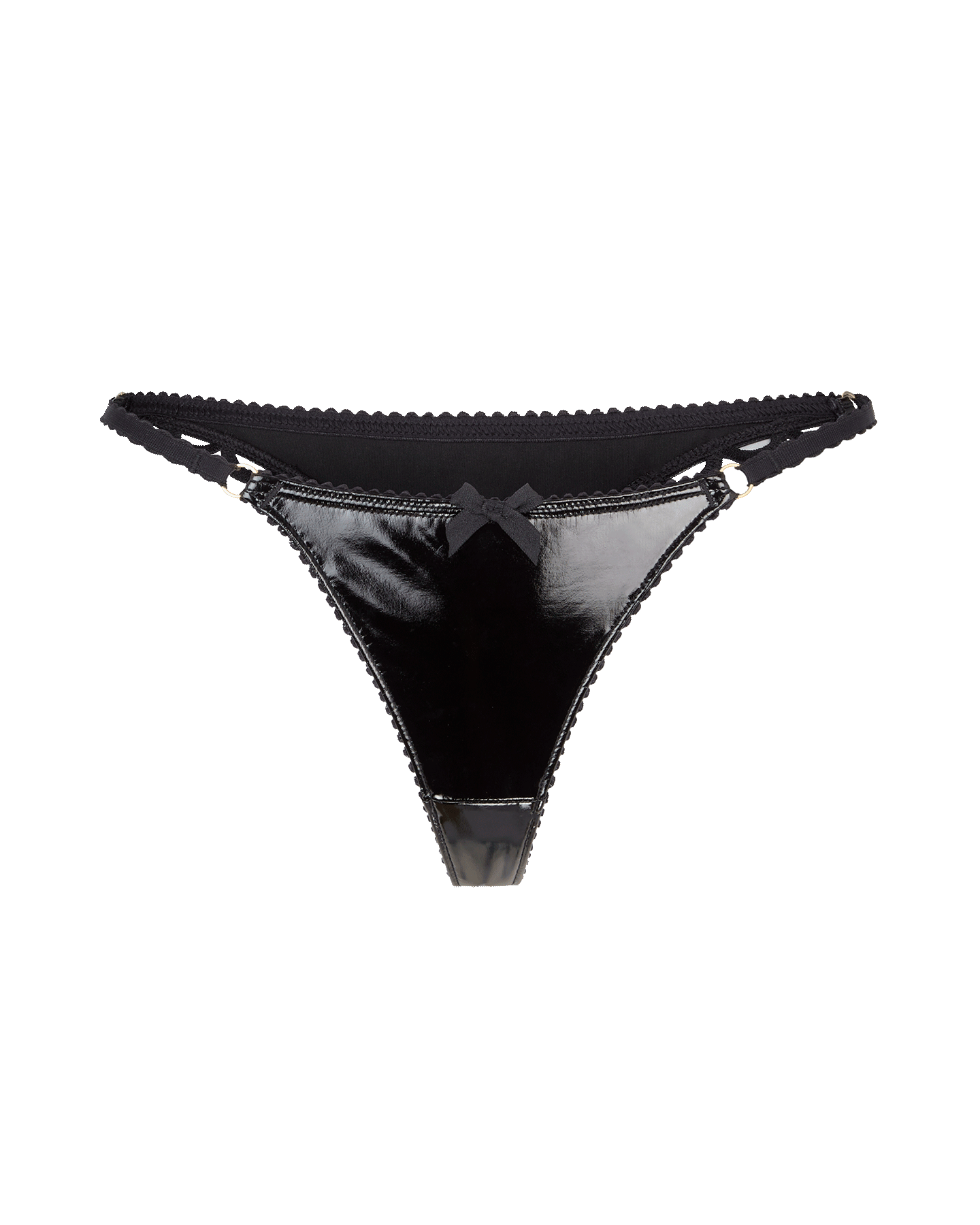 AGENT PROVOCATEUR Zarya guipure laced-trimmed stretch-vinyl underwired  soft-cup bra | NET-A-PORTER