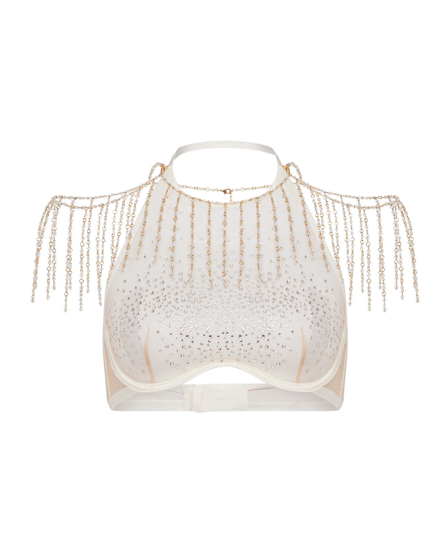 Solar High Neck Underwired Bra By Agent Provocateur