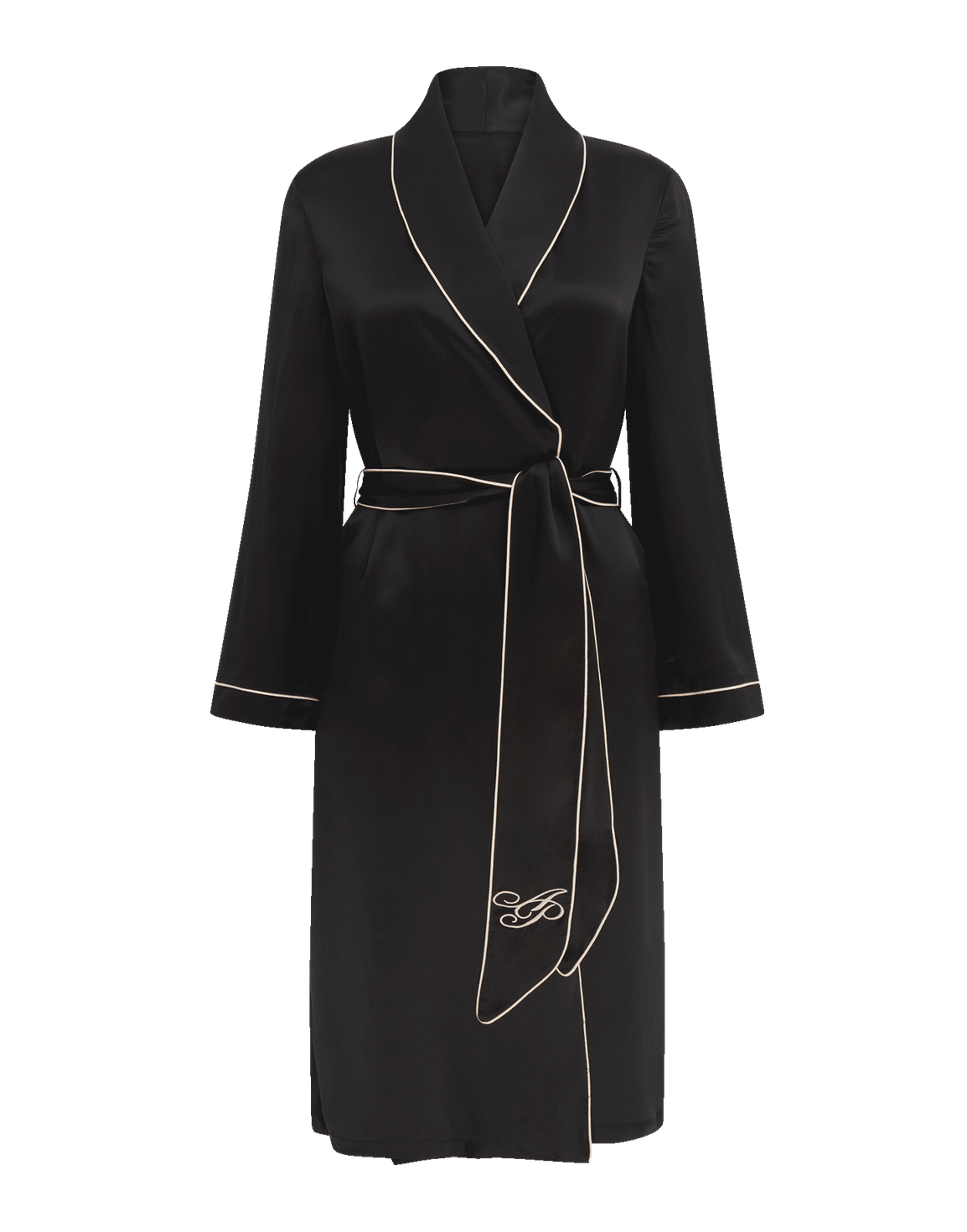 Classic PJ Dressing Gown Black | Agent Provocateur