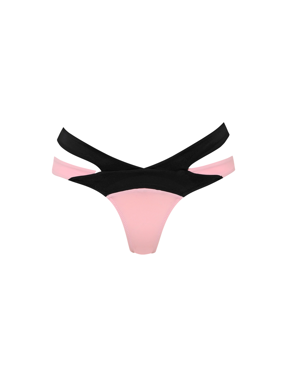 Mazzy Bikini Bottom Black/Pink | Agent Provocateur