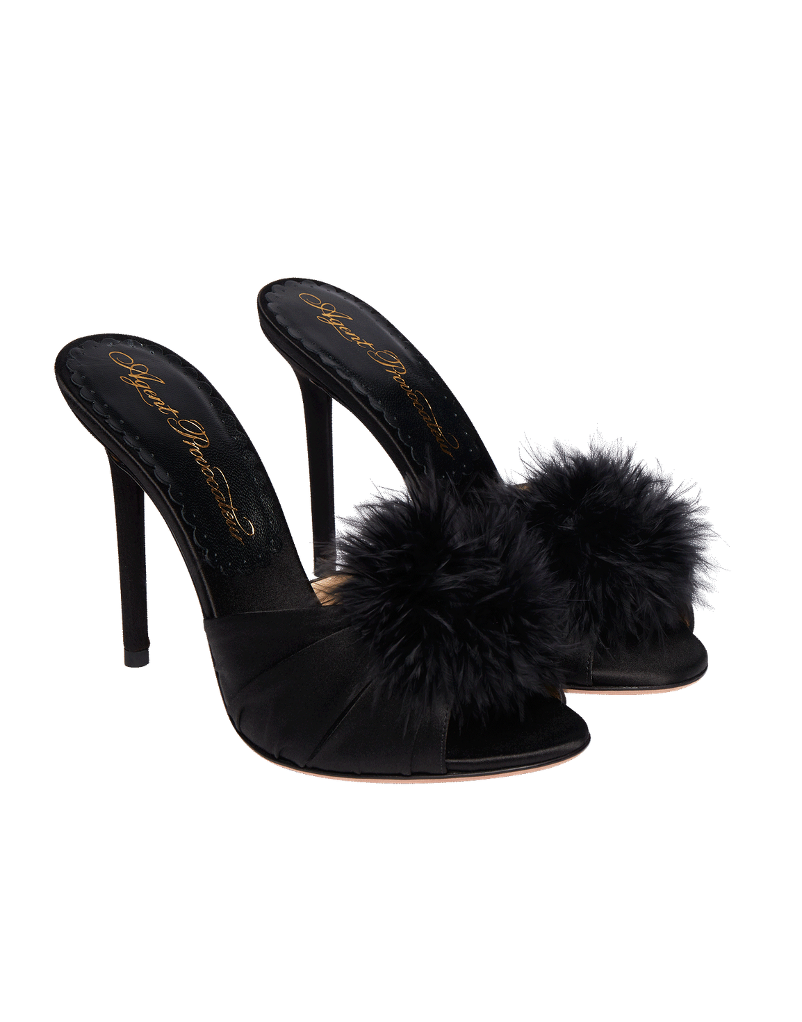 Elice Mules Black | Agent Provocateur
