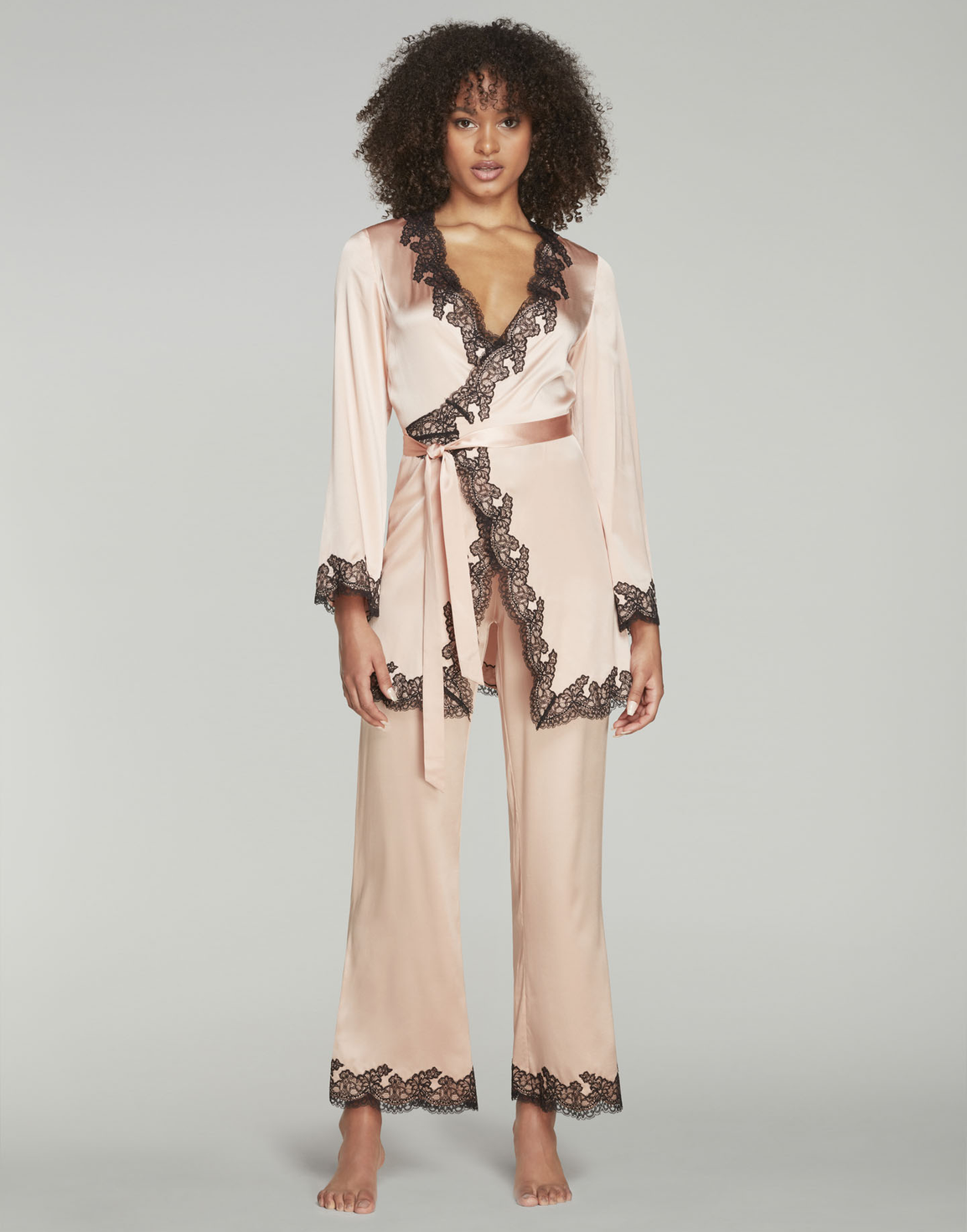 Amelea Pyjama Trousers Pink | Agent Provocateur