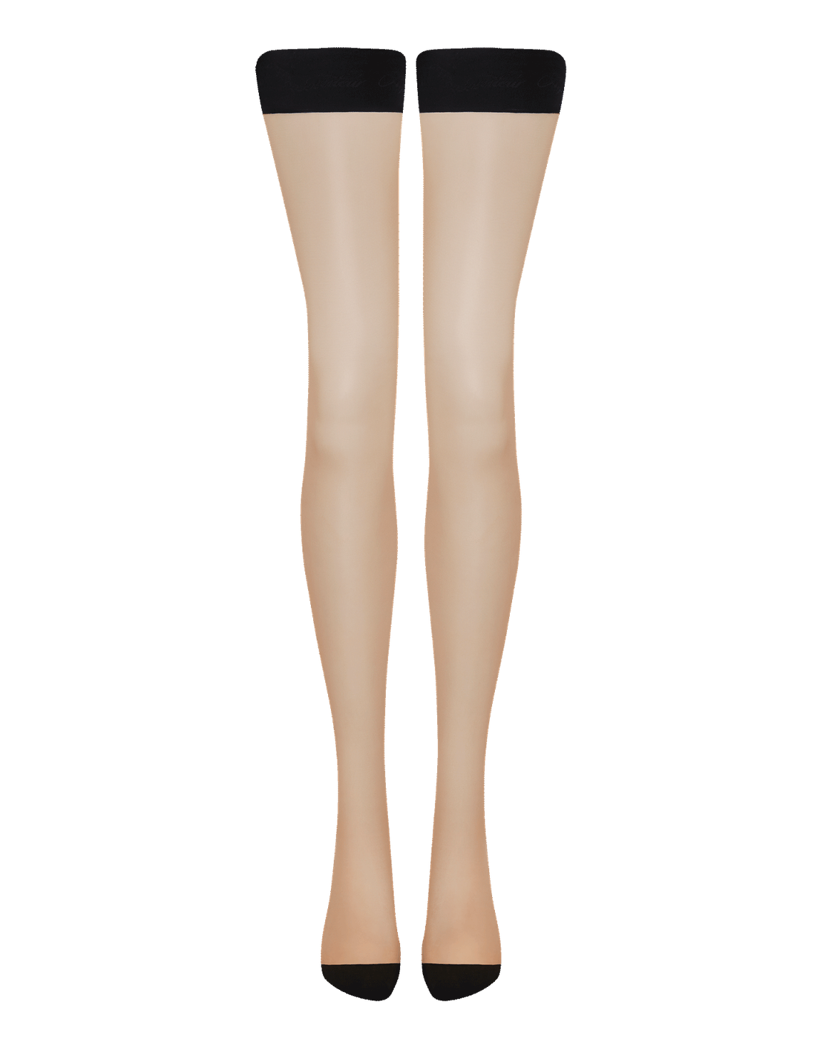 Astra Holdups Pale Pink/Black | Agent Provocateur