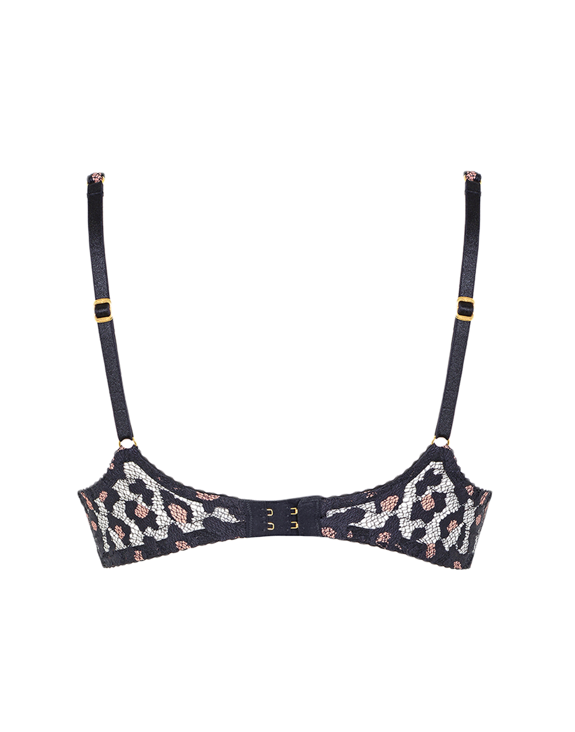 Effie Padded Bra Black/Pink | Agent Provocateur