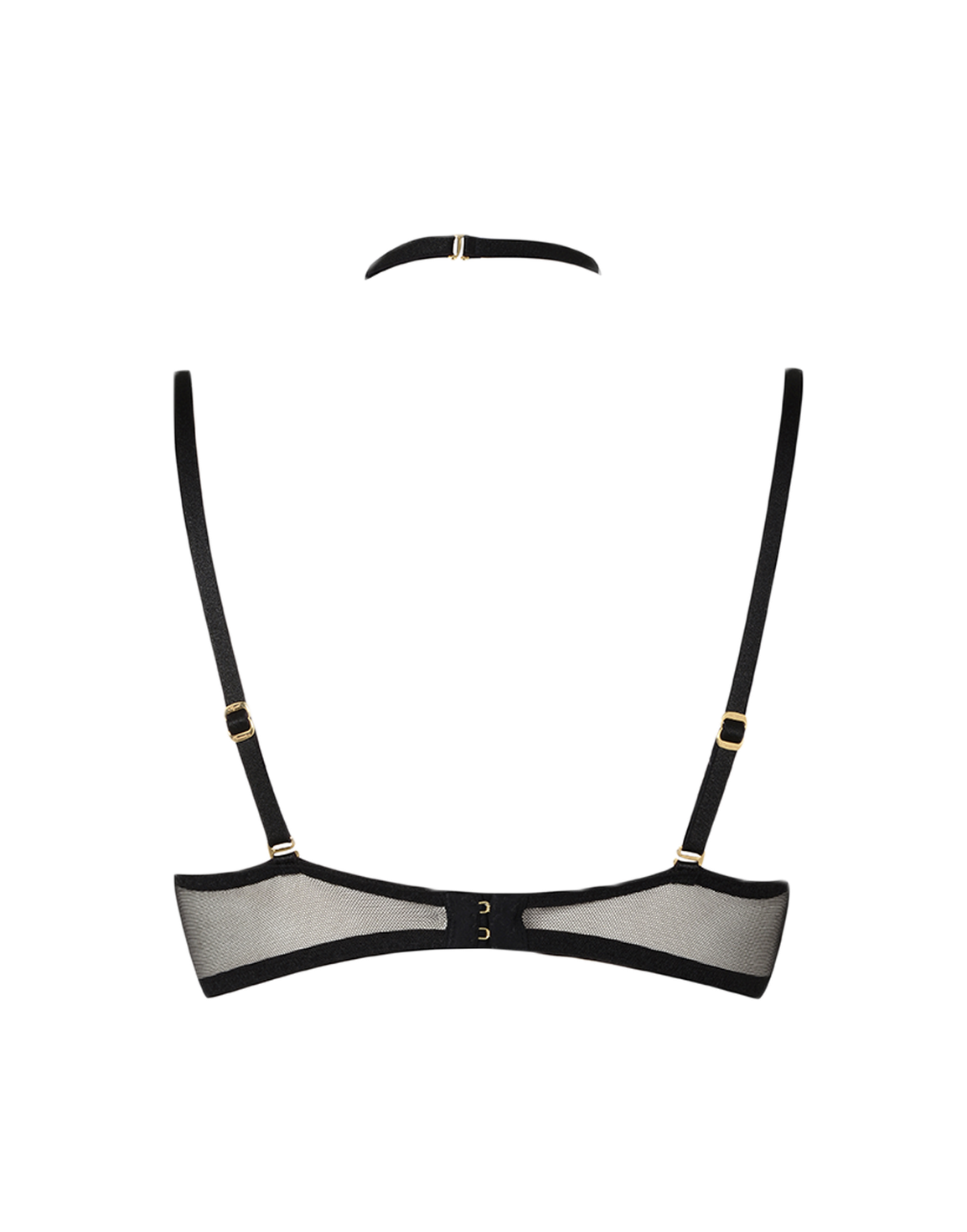 Kendall High Neck Bra Black | Agent Provocateur