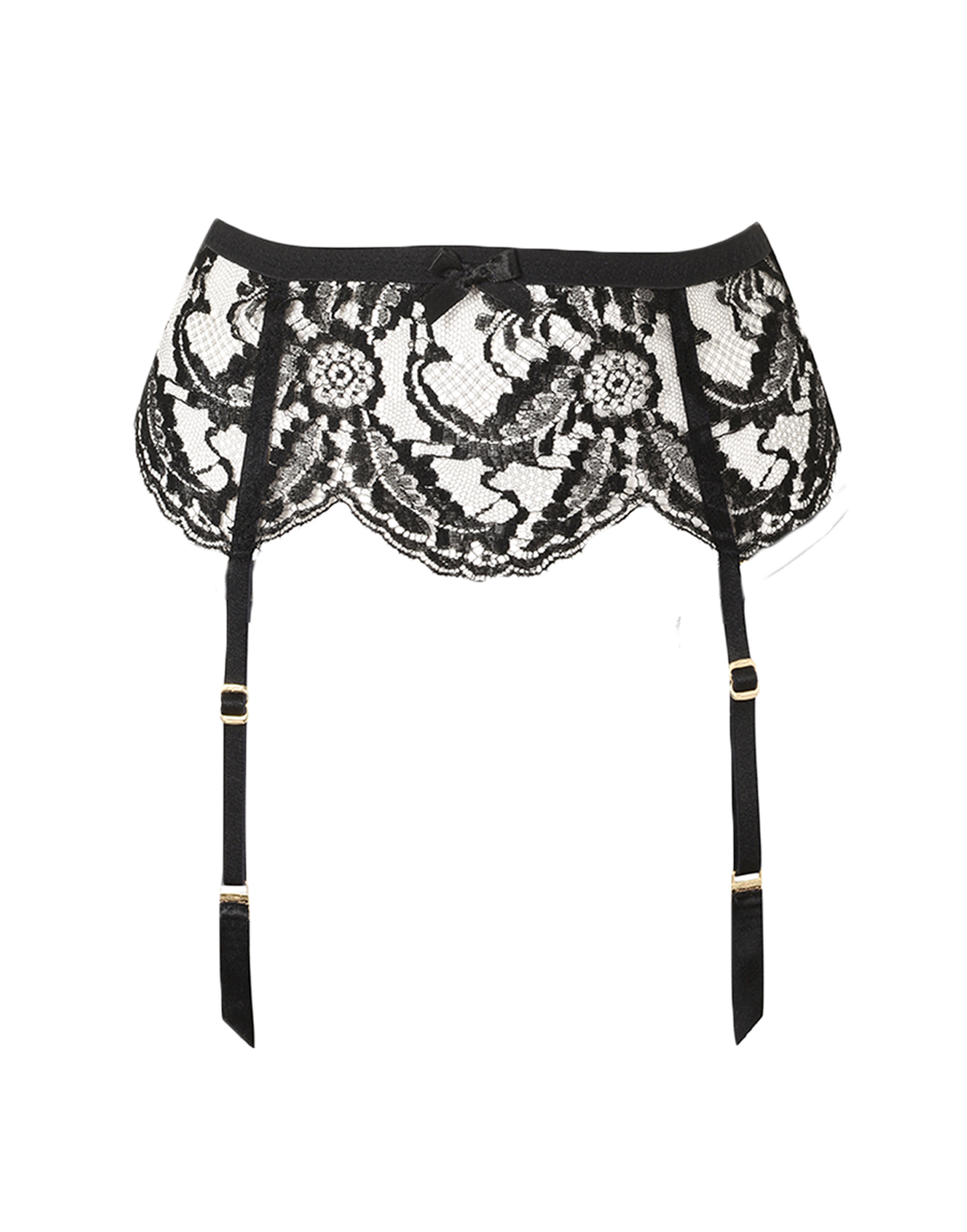 Kendall Suspender Black | Agent Provocateur