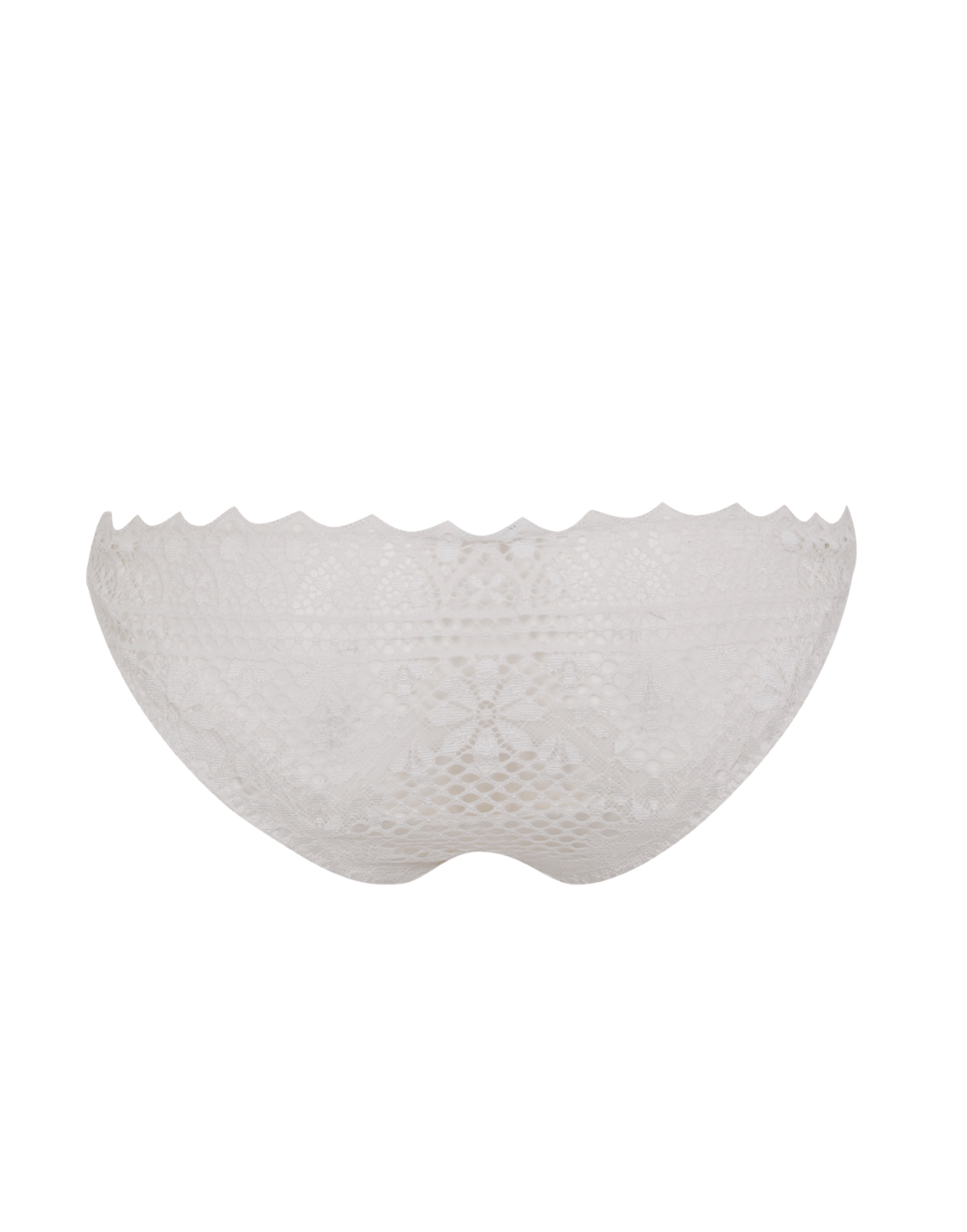 Stone High Waisted Brief White | Agent Provocateur