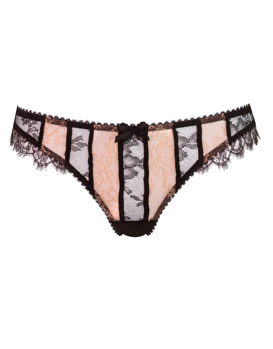 Saffi Full Brief Black/Nude | Agent Provocateur