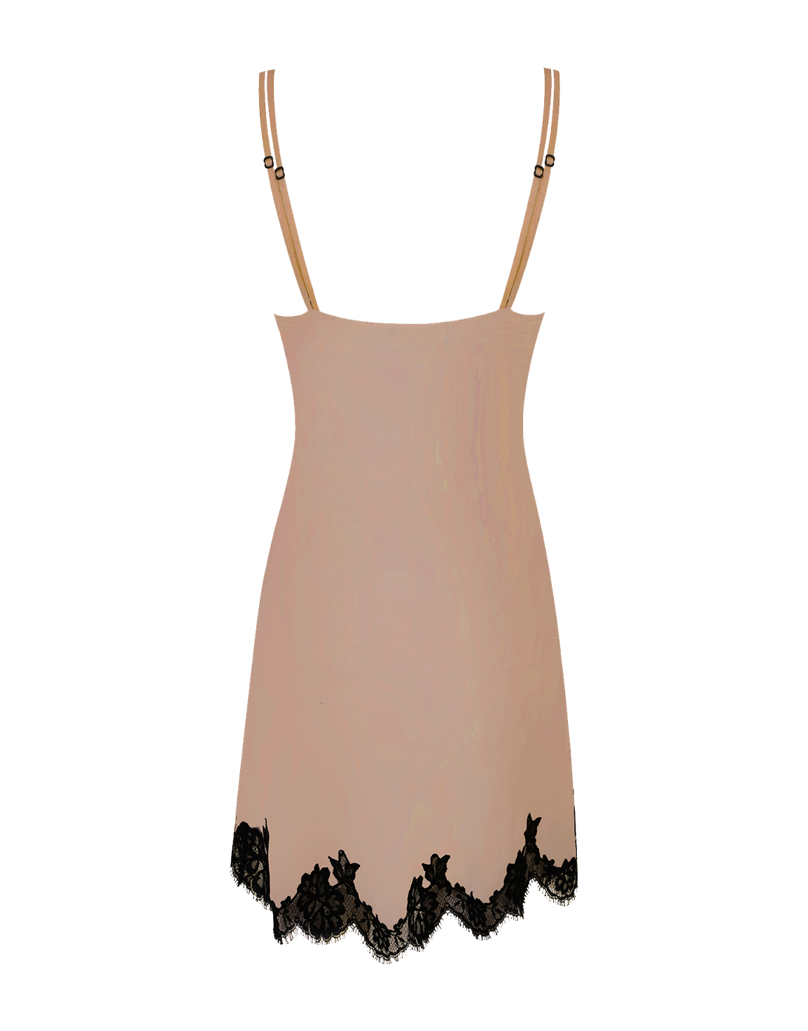 Gulia Short Slip Blush/Black | Agent Provocateur