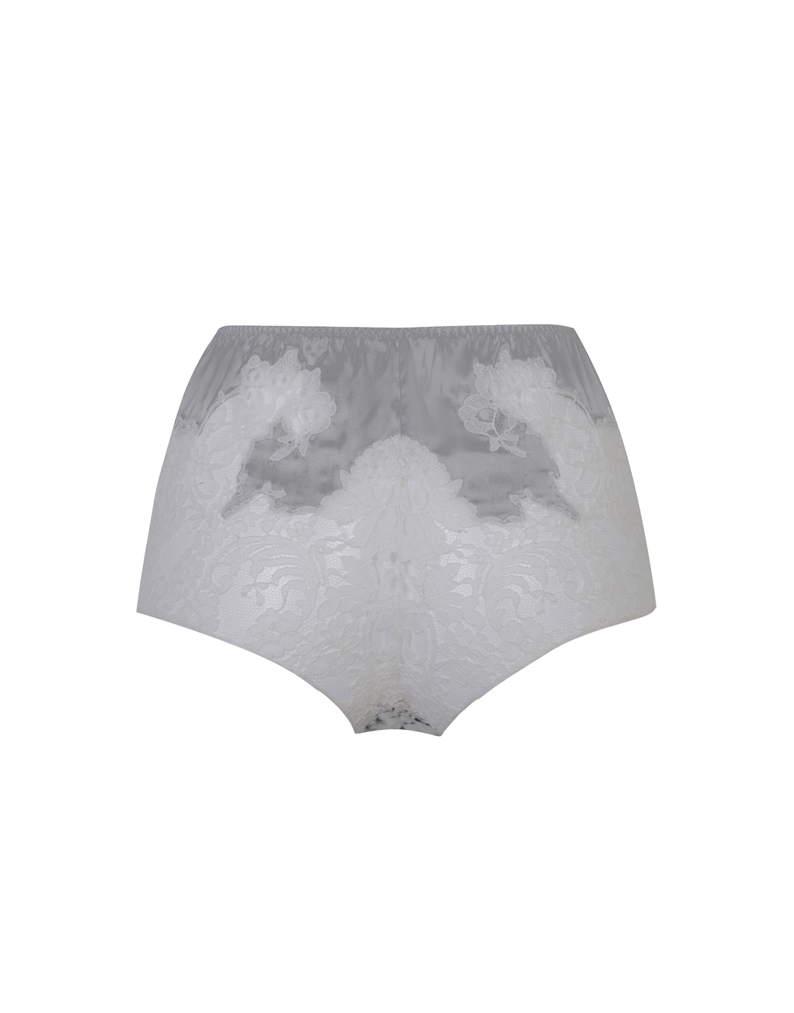 Nayeli Pyjama Shorts Ivory/Silver | Agent Provocateur