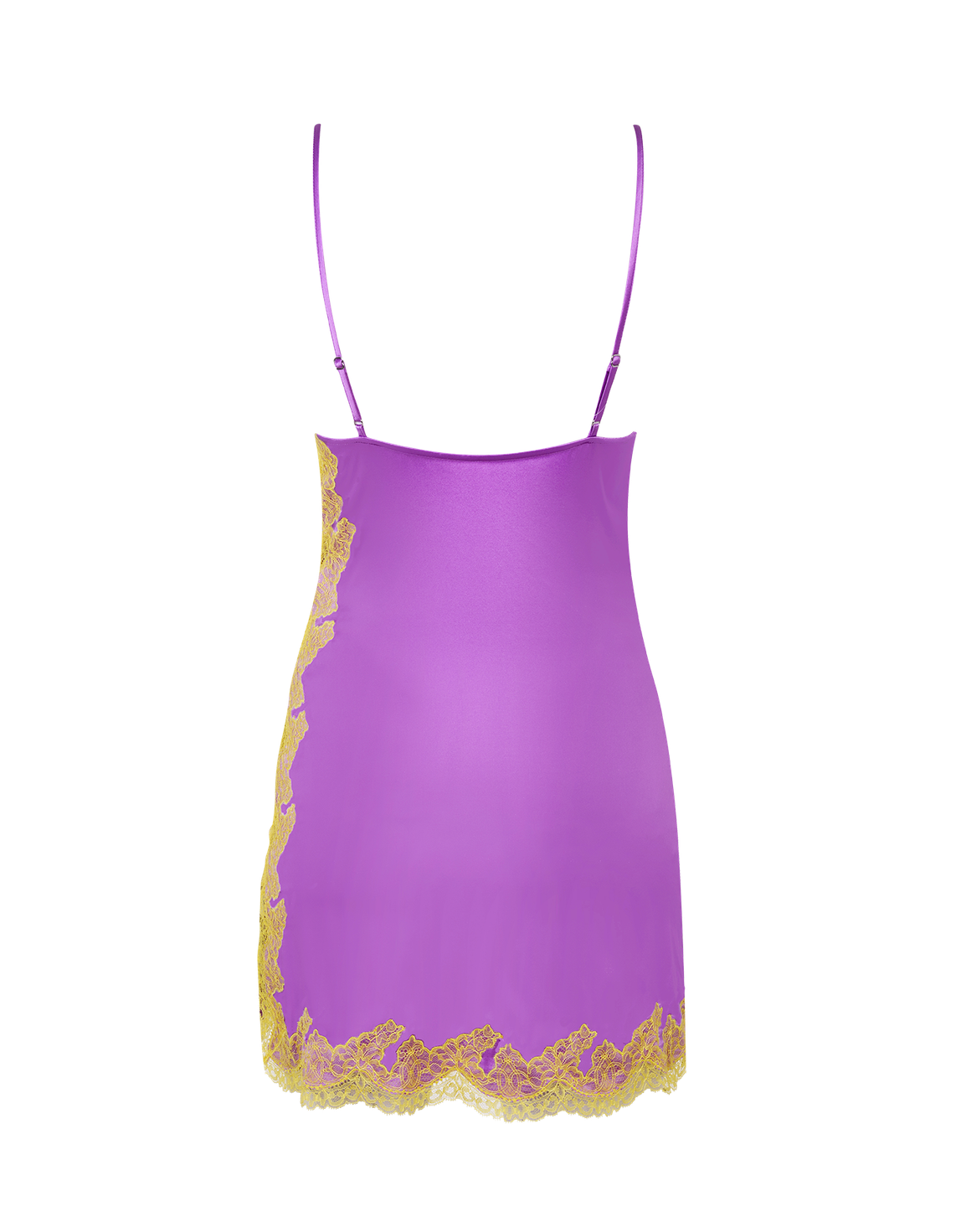 Lucie Short Slip Purple/Yellow | Agent Provocateur
