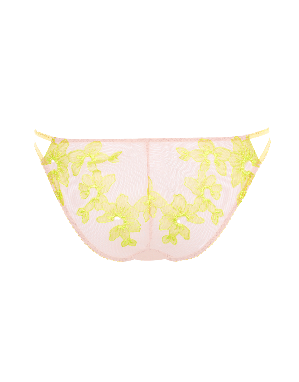 Florelai Full Brief Nude/Yellow | Agent Provocateur