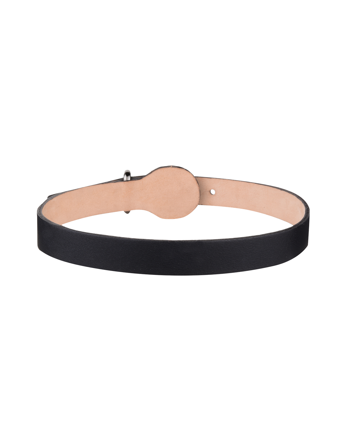 Veronika Leather Single Choker Black | Agent Provocateur