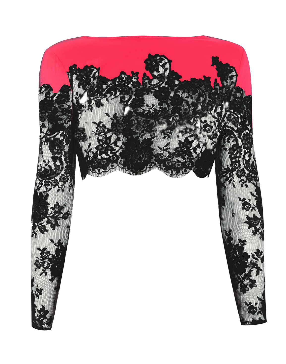 Nayeli Pyjama Top Pink/Black | Agent Provocateur