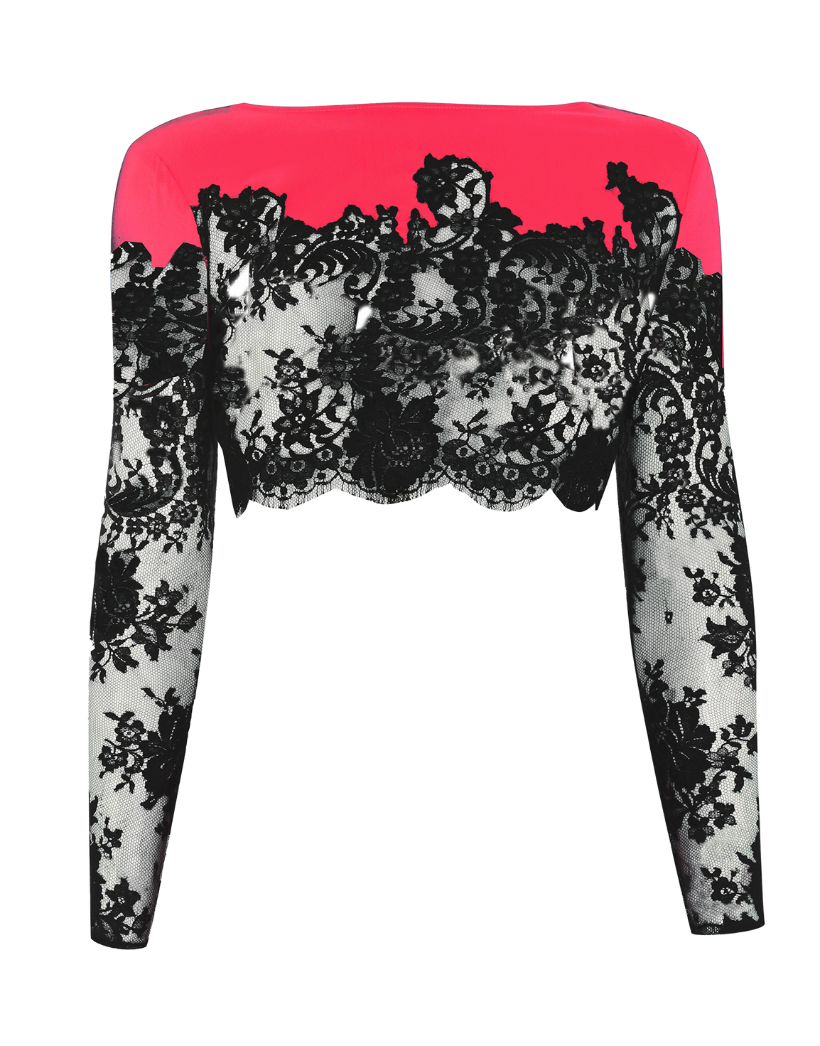 Nayeli Pyjama Top Pink/Black | Agent Provocateur