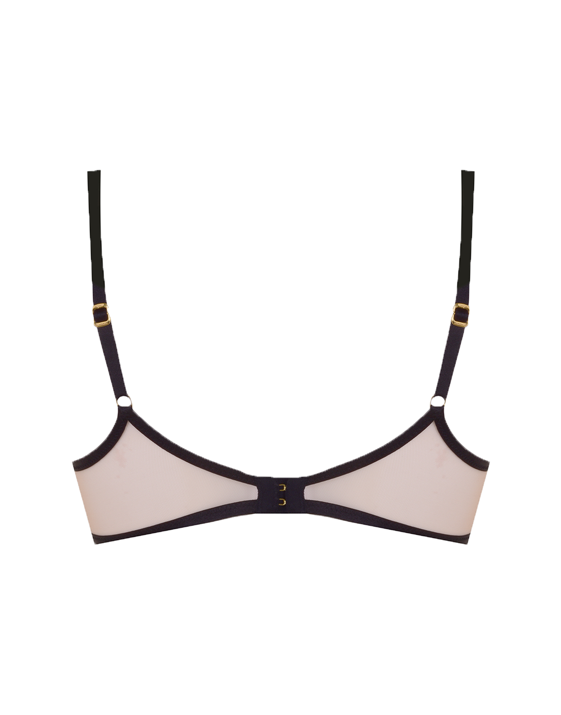 Janie High Apex Bra Black/Peach | Agent Provocateur