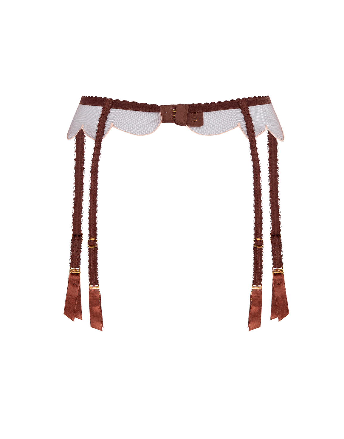 Lorna Suspender Chestnut | Agent Provocateur