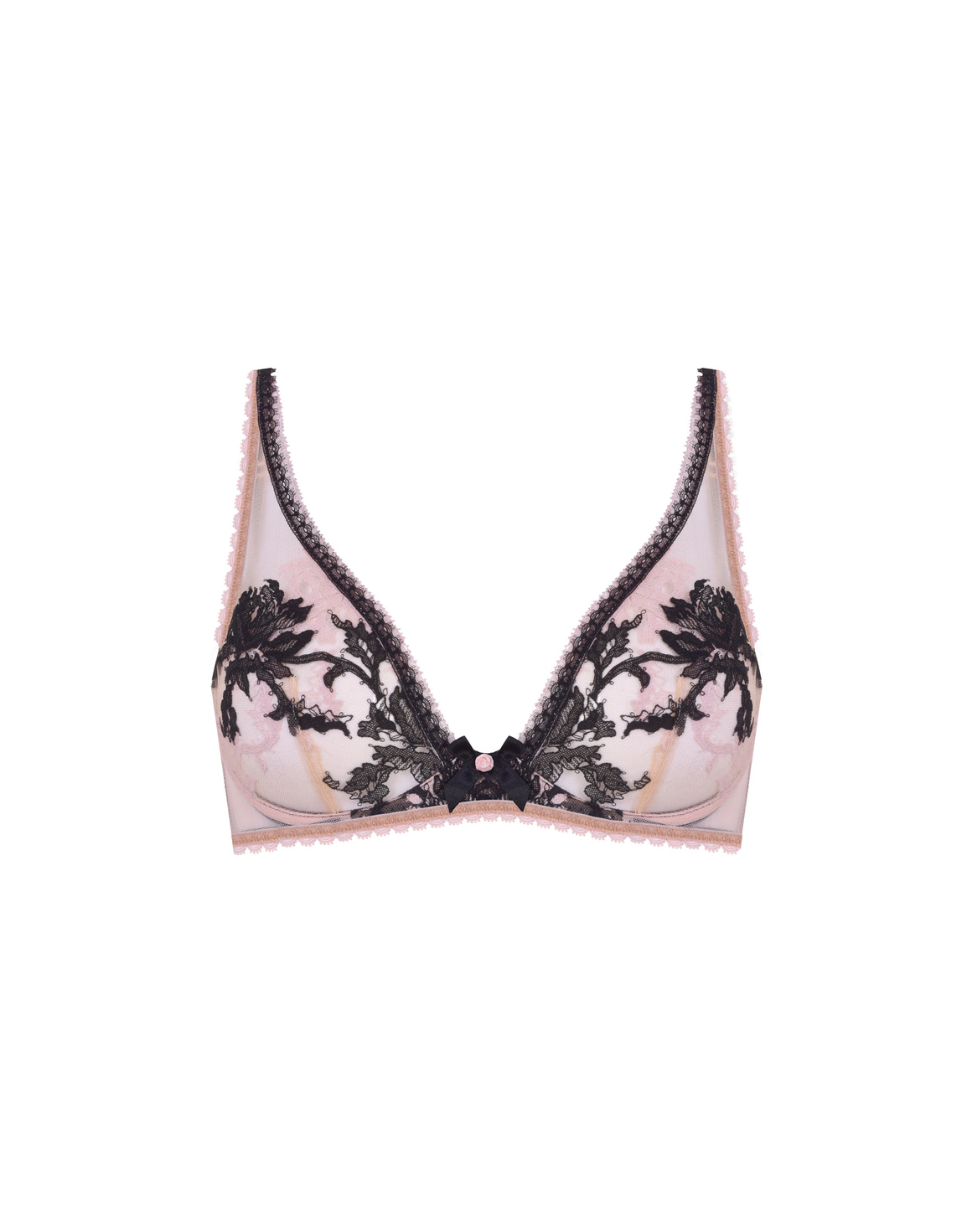 Luciela High Apex Underwired Bra Pink | Agent Provocateur