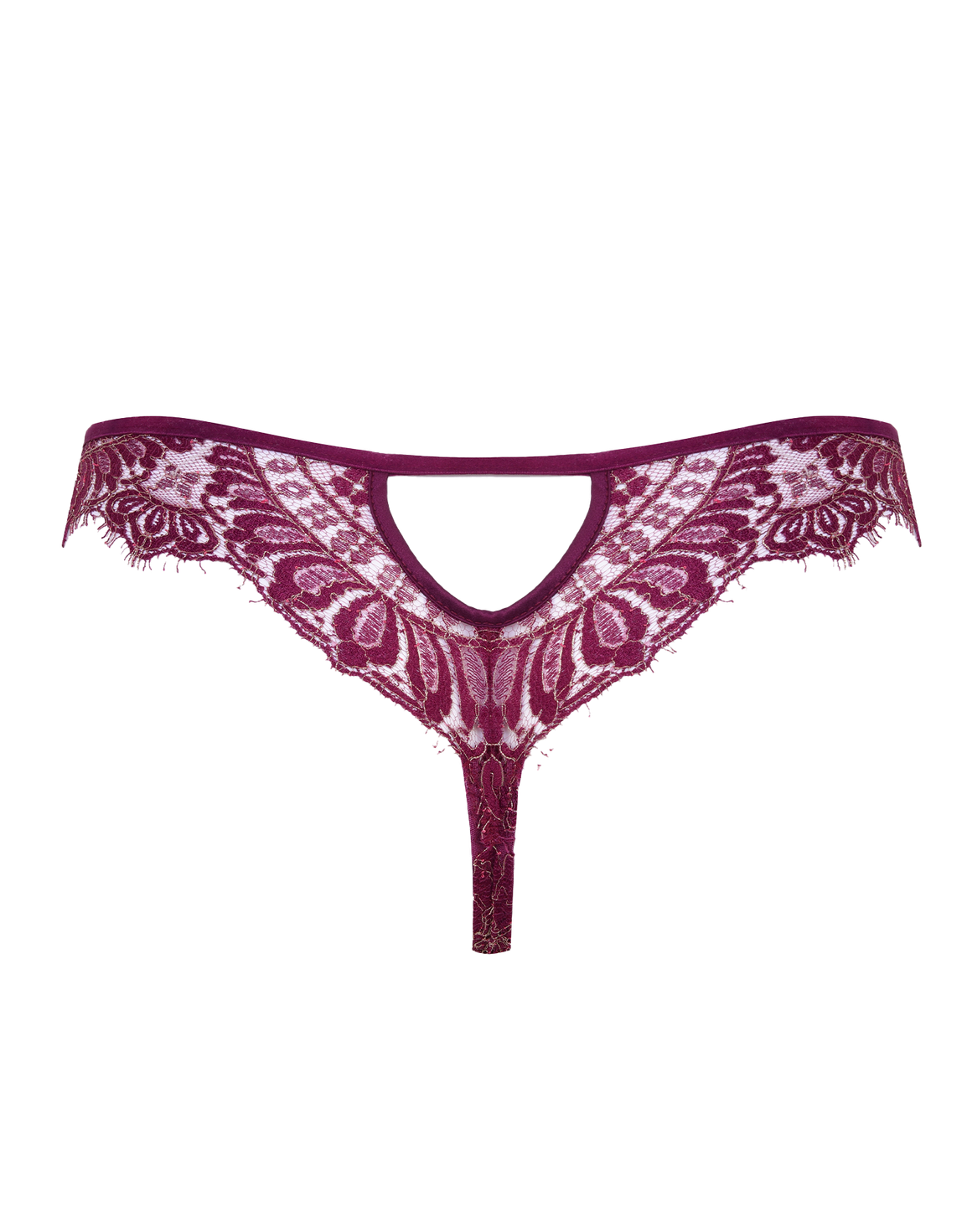 Zalia Thong Burgundy | Agent Provocateur