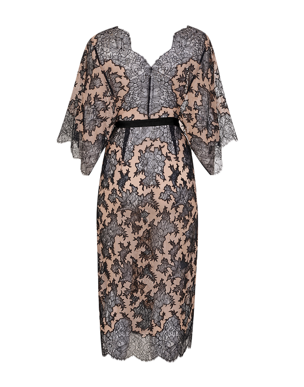 Cora Dress Burgundy/Black | Agent Provocateur