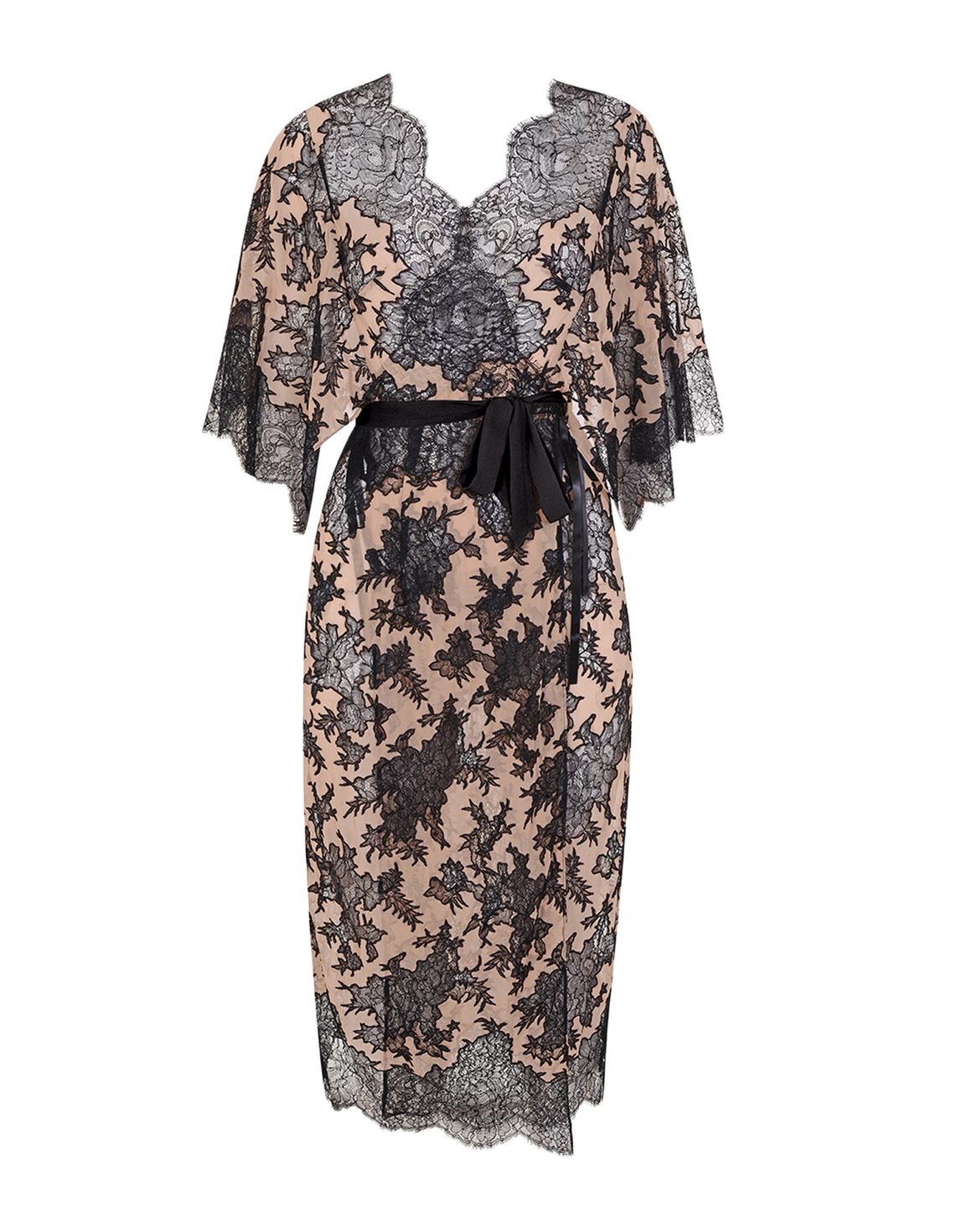 Cora Dress Burgundy/Black | Agent Provocateur