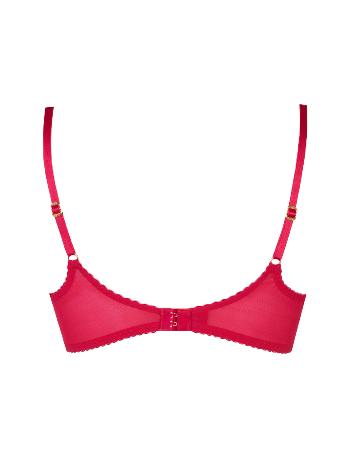Alannah High Apex Bra Red/Pink | Agent Provocateur