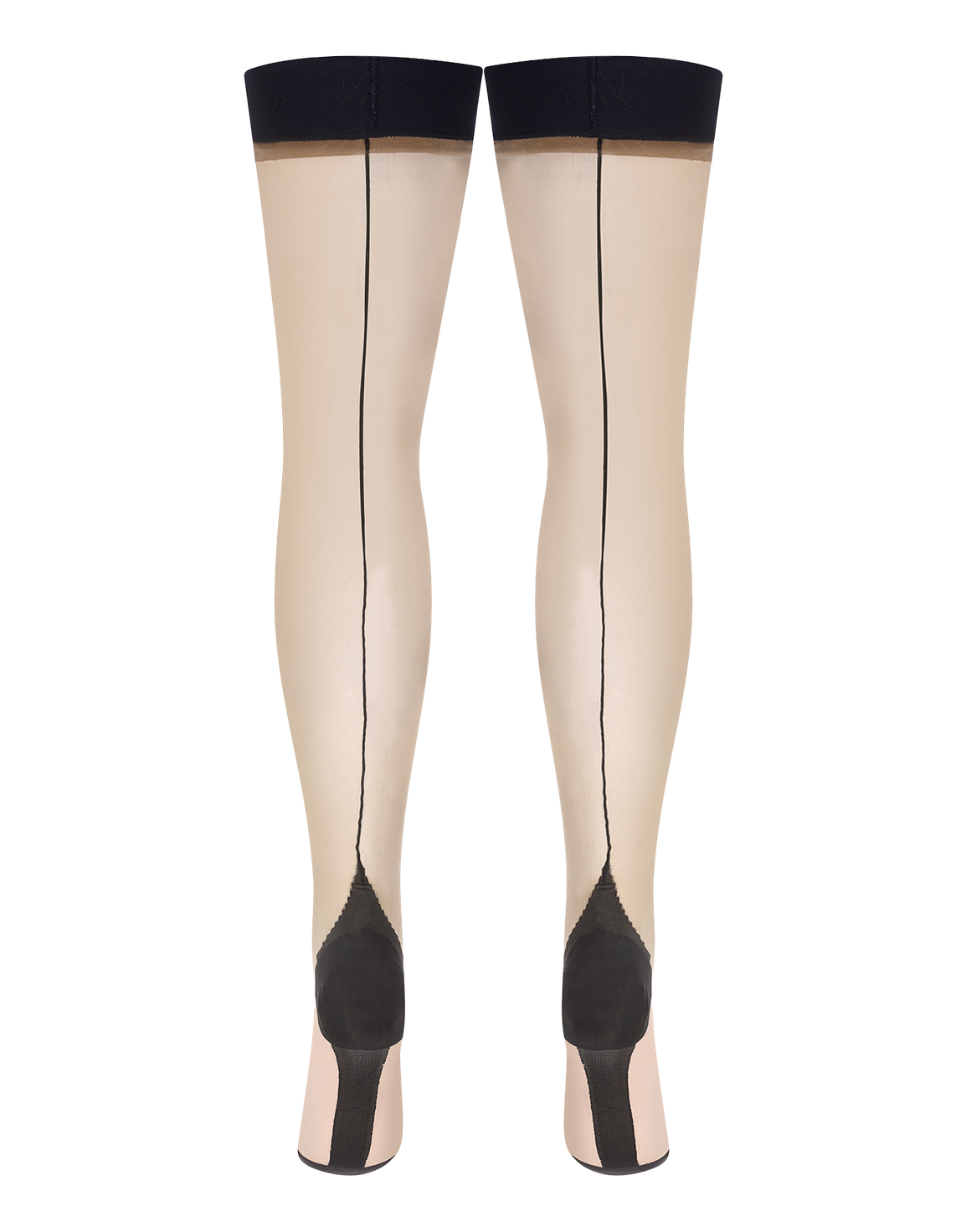 Amber Hold Ups Champagne | Agent Provocateur